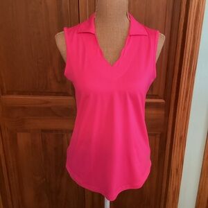 Jofit Sleeveless Pink Women's Golf, Pickleball, Tennis Top